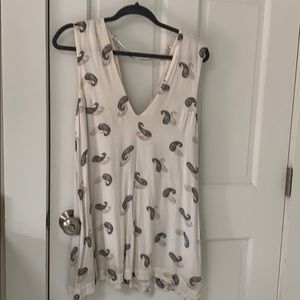 Free people mini paisley dress